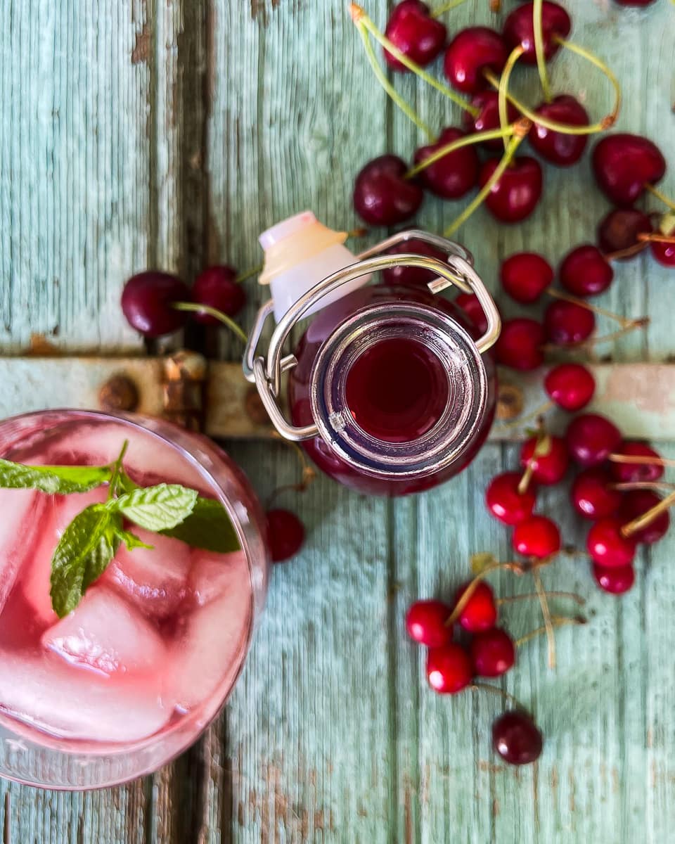 Sour Cherry Syrup The Wild Epicurean