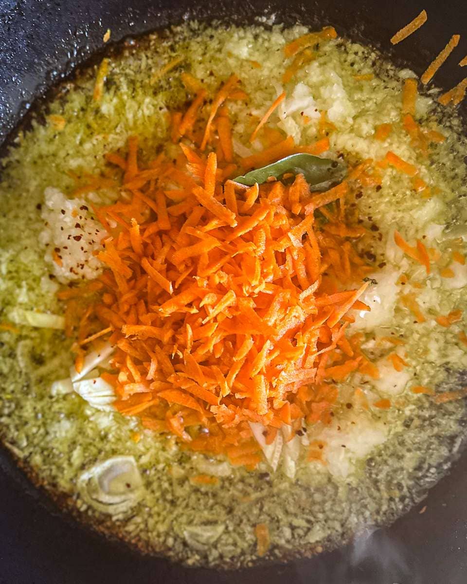 A simple soffritto.