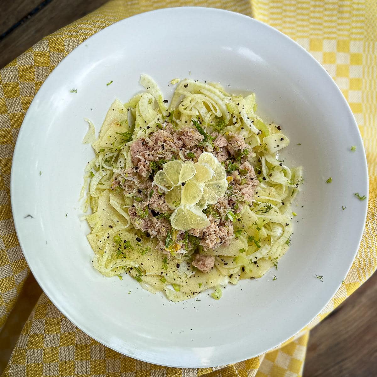 Tuna and Fennel Salad The Wild Epicurean