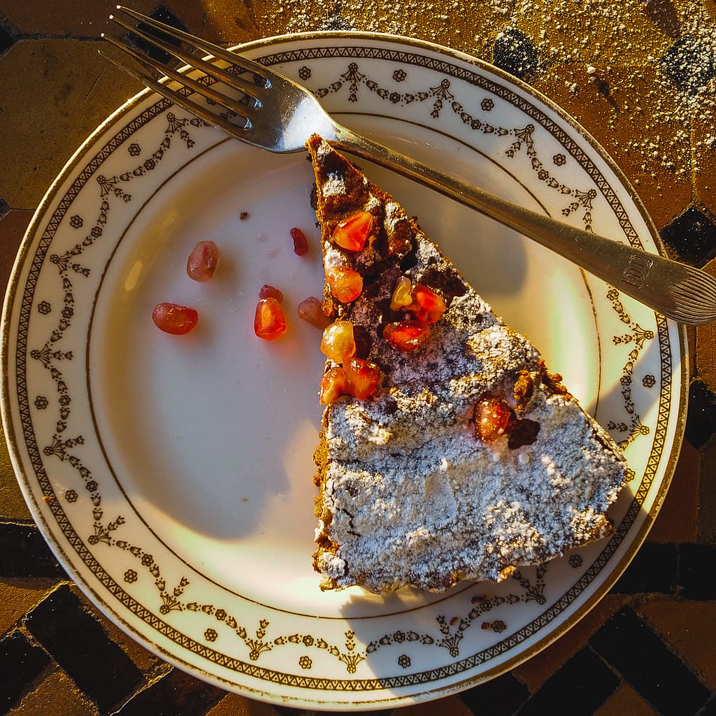 Chestnut Chocolate Torte is a flourless cake perfect with coffee