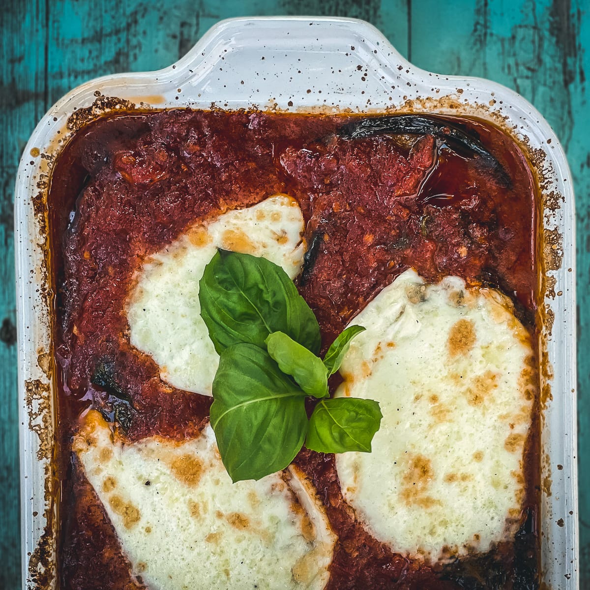 Aubergine Burrata with Basil Infused Olive Oil The Wild Epicurean