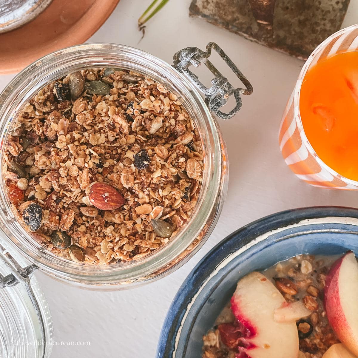 Healthy Homemade Granola The Wild Epicurean